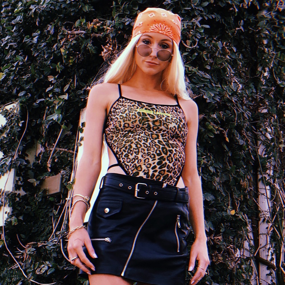 I.AM.GIA. Leopard body suit